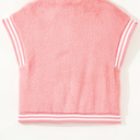  Mila Patchwork Winter Plush Vest