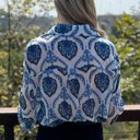  Mila Pattern Button Top