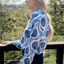  Mila Pattern Button Top