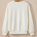 Mila Sherpa Howdy Patched Pullover