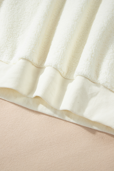 Mila Sherpa Howdy Patched Pullover