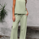  Mila Textured Tank Top Set