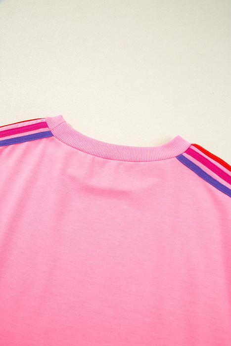 Milan Contrast Crewneck T Shirt