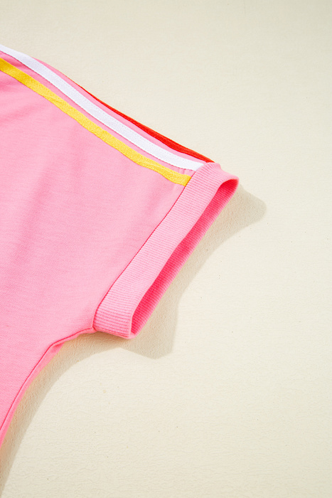 Milan Contrast Crewneck T Shirt