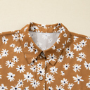  Miley Print Puff Sleeve PLUS Dress