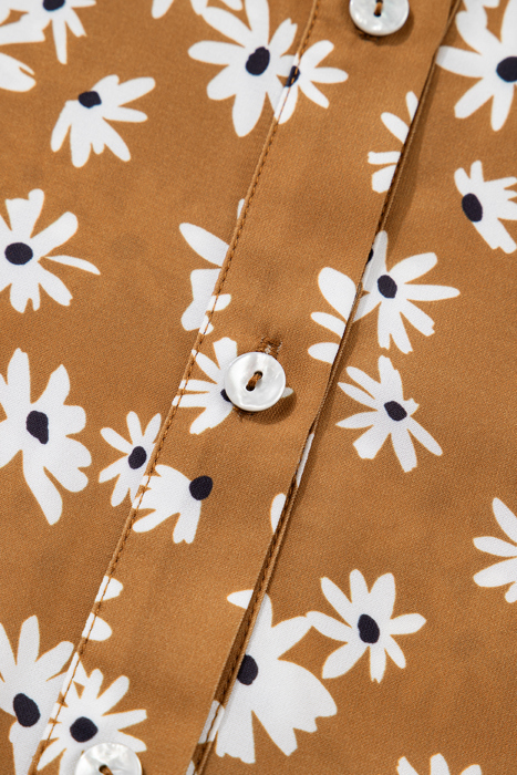 Miley Print Puff Sleeve PLUS Dress