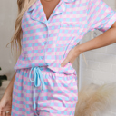  Miley Short Sleeve Pajamas Set