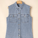  Miller Denim Flap Pocke Vest