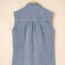  Miller Denim Flap Pocke Vest