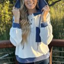  Millie Drawstring Hooded Top