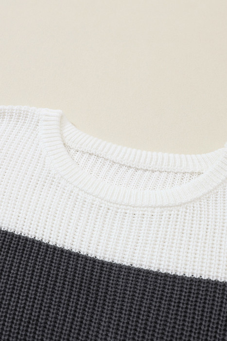 Millie Knitted O Pullover Sweater