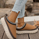 Coffee Size 10 Millie Plush Winter Clog Slippers