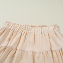  Millie Trim Boho Ruffled PLUS Shorts