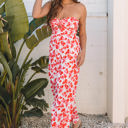  Mira Floral Wide Leg Jumpsuit