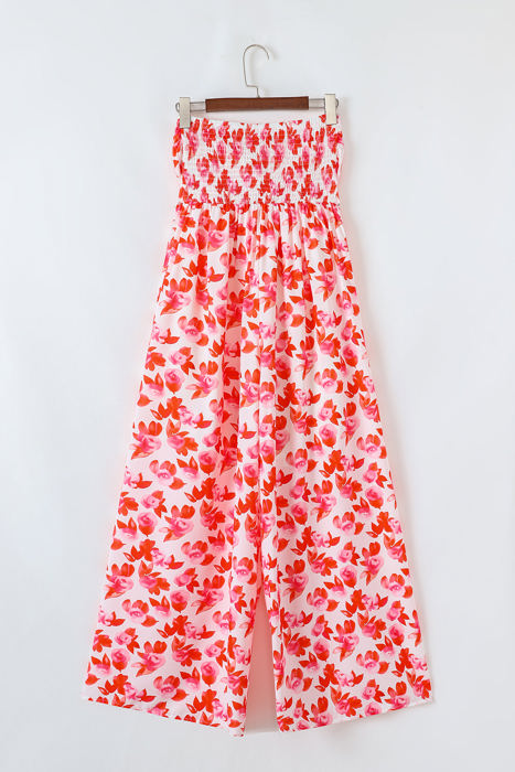 Mira Floral Wide Leg Jumpsuit