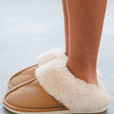  Molly Plush Suede Winter Home Slippers