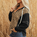  Monanaya Cuff Quarter Zip Hoodie