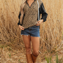  Monanaya Cuff Quarter Zip Hoodie