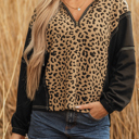  Monanaya Cuff Quarter Zip Hoodie