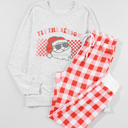  Murphy Christmas Claus Graphic Top