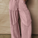  Murphy Leg Patchwork Drawstring Pants