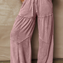  Murphy Leg Patchwork Drawstring Pants