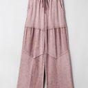  Murphy Leg Patchwork Drawstring Pants