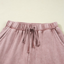  Murphy Leg Patchwork Drawstring Pants