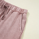  Murphy Leg Patchwork Drawstring Pants