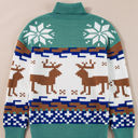  Myla Reindeer Snowflake Turtleneck Sweater