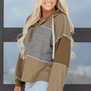  Myrabella Exposed Seam Half Pullover