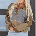  Myrabella Exposed Seam Half Pullover