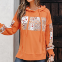  Myrassa Side Slit Drawstring Hoodie