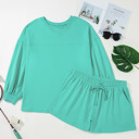  Naomi Drop Shoulder Pullover PLUS Top