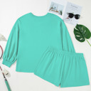  Naomi Drop Shoulder Pullover PLUS Top