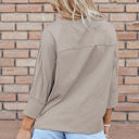  Naomi Floral Starbust Exposed Seam Mineral Wash Top