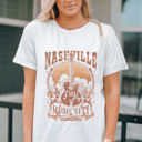  Nashville music City Graphic Tee