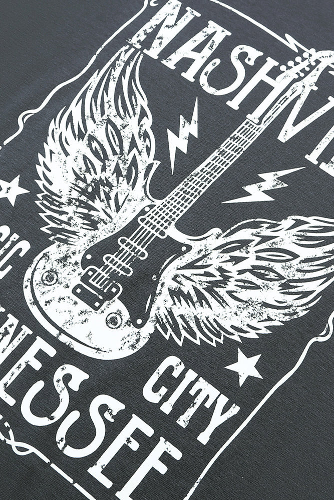 Nashville music City Graphic Tee