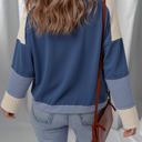  Natalie Knitted Star Patchwork Oversize Top
