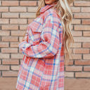  Natalie Plaid Button Up Shacket