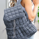  Natalie Quilted Puffer Backpack