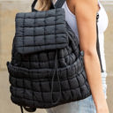  Natalie Quilted Puffer Backpack