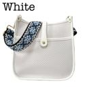 White Brite Boho Neoprene Courier | Choose Your Strap