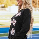  Nia Patched Game Day Sweatshirt