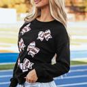  Nia Patched Game Day Sweatshirt