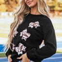  Nia Patched Game Day Sweatshirt