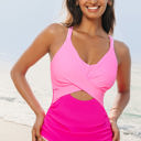  Nina Ric Rac Trim One Piece Swimsuit