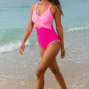  Nina Ric Rac Trim One Piece Swimsuit