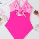  Nina Ric Rac Trim One Piece Swimsuit