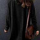  Nina Waffle Knit Long Sleeve Top